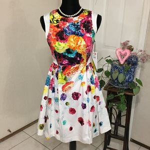 Prabal Gurung Target Floral Crush Print Dress(B11)